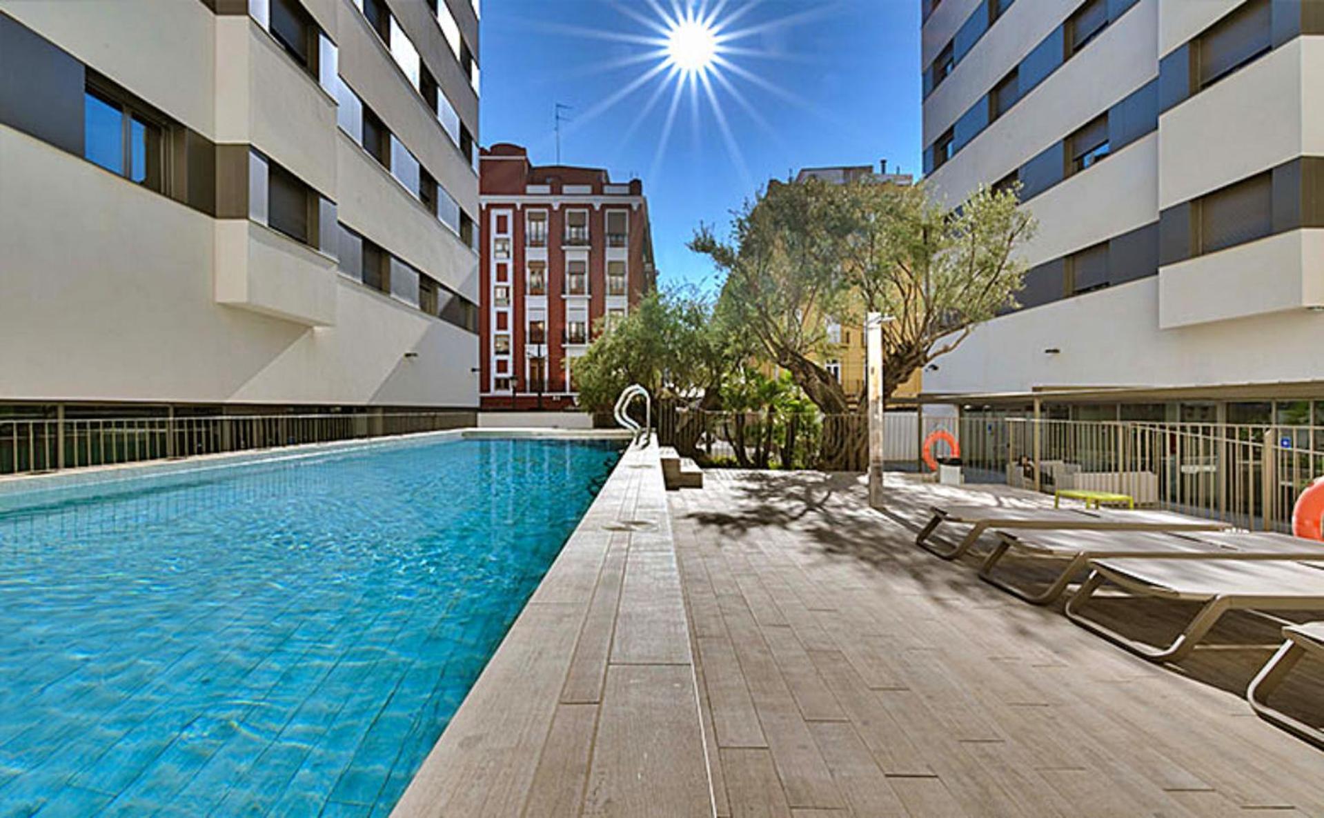 Livensa Living Studios Valencia Marina Real Hotel-Apartamento Exterior foto